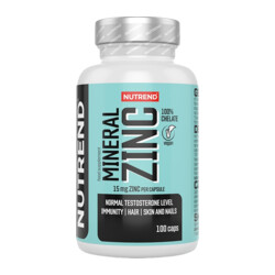 Nutrend Mineral Zinc 100% Chelate 100 kapszula