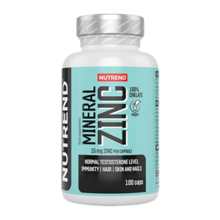 Nutrend Mineral Zinc 100% Chelate 100 kapsúl