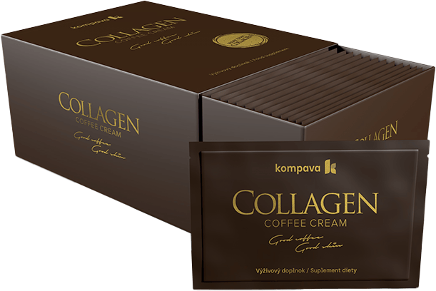 Kompava Collagen Coffee Cream 30 x 6 g crema