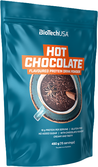 BioTech USA Hot Chocolate 450 g čokoláda