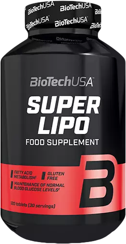 BioTech USA Super Lipo 120 comprimate