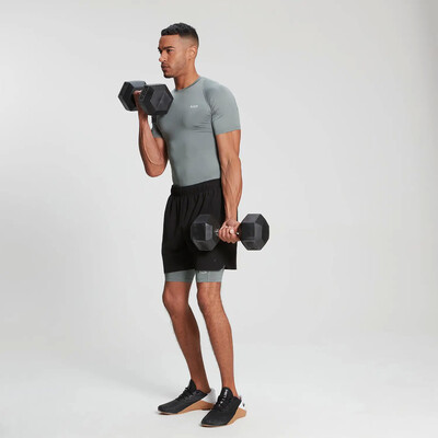 MyProtein Mens Essentials Training Baselayer Short Sleeve T-Shirt Sturm