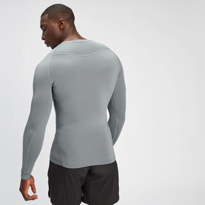 MyProtein Men's Essentials Training Long Sleeve Baselayer siva