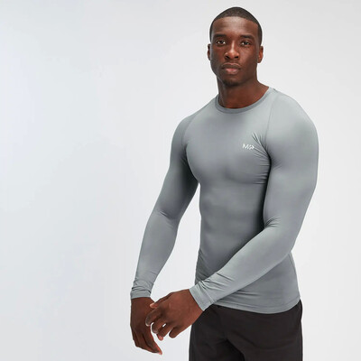 MyProtein Men's Essentials Training Long Sleeve Baselayer siva