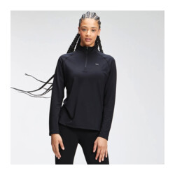 MyProtein Womens Repeat MP Training 1/4 Zip črna