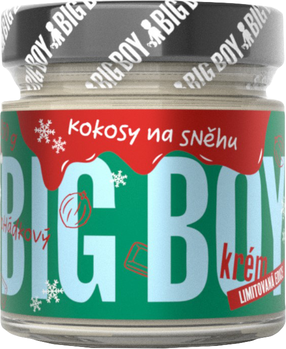 Big Boy Kokosy na snehu 250 g kokos-lieskový orech-biela čokoláda