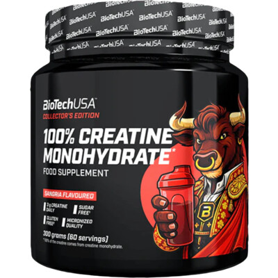 BioTech USA 100% Creatine Monohydrate 300 g