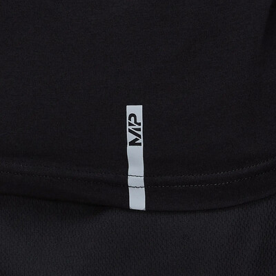 MyProtein Mens Luxe Classic Long Sleeve Crew μαύρο