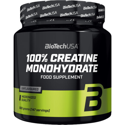 BioTech USA 100% Creatine Monohydrate 500 g