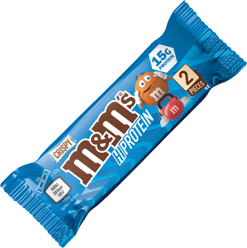 Mars M&M's Crispy HiProtein Bar 52 g tejcsokoládé