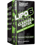 Nutrex Lipo 6 Black Cleanse & Detox 60 kapszula