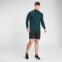 MyProtein Mens Performance 1/4 Zip Top deep teal marl