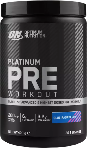 Optimum Nutrition Platinum Pre-workout 420 g punch de fructe