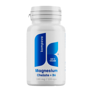 Kompava Magnesium chelate + B6 120 capsules