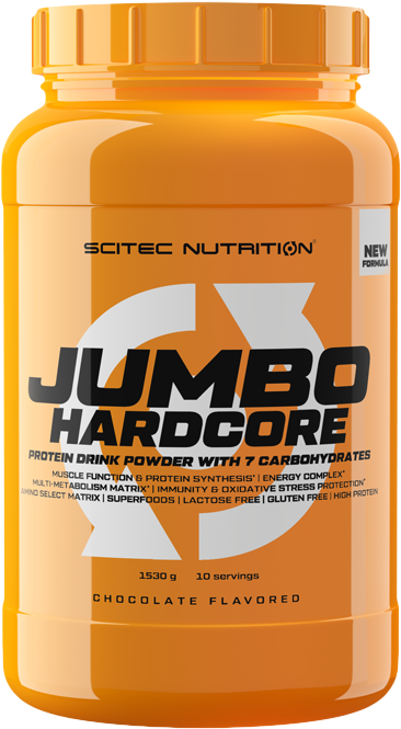Scitec Nutrition Jumbo Hardcore 1530 g banán-jogurt