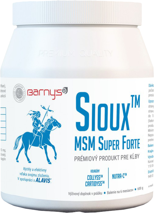 Barny ́s Barny ́s Sioux MSM Super Forte 600 g