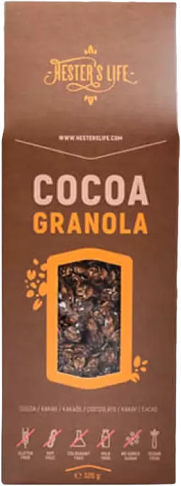 Hester´s Life Granola 320 G škorica
