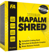 Fitness Authority Xtreme Napalm Shred 30 balíčkov