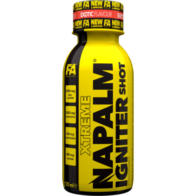 Fitness Authority Xtreme Napalm Igniter Shot NEW 120 ml