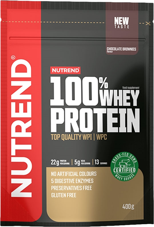 Nutrend 100% Whey Protein 400 g truskawka