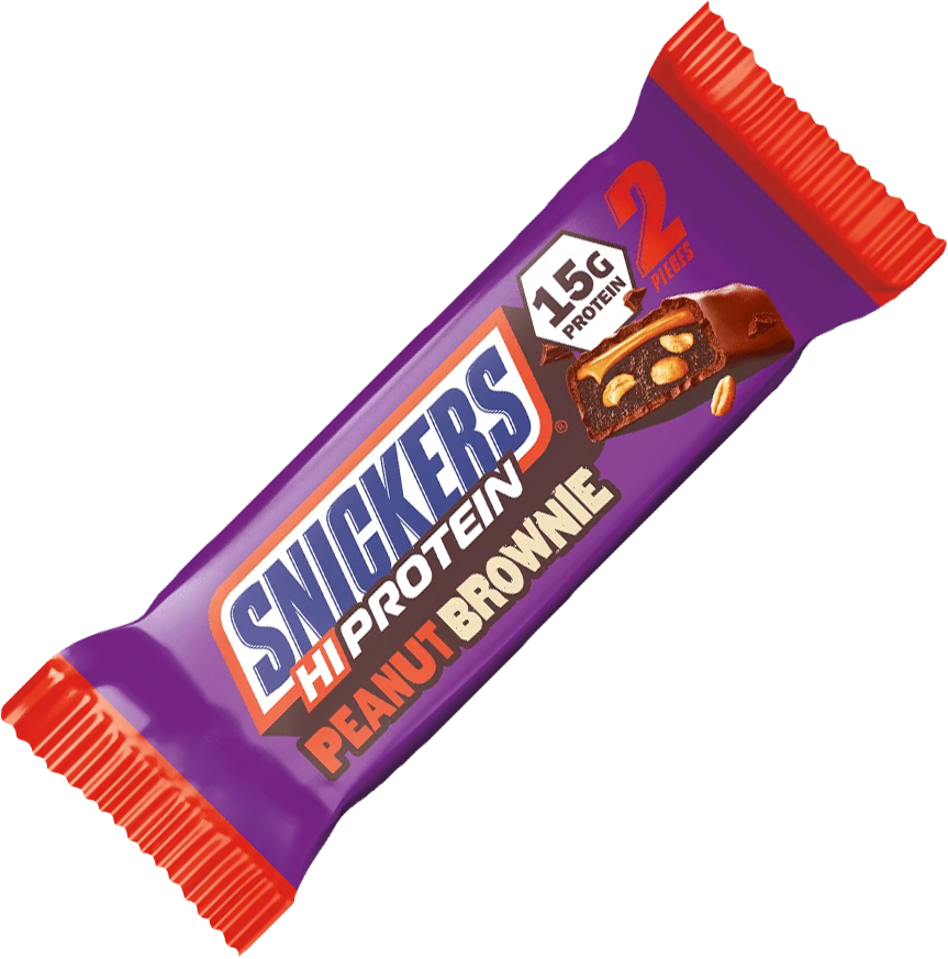 Mars Snickers Peanut Brownie HiProtein Bar 50 g Snickers Peanut Brownie