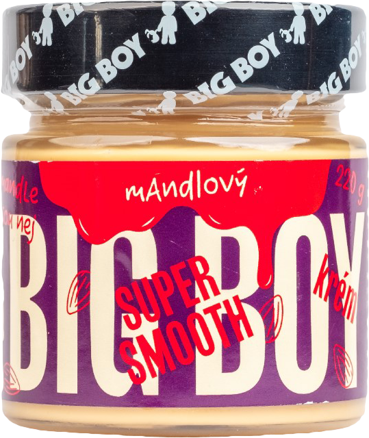 Big Boy Super Smooth Mandľový Krém 220 G Jemné