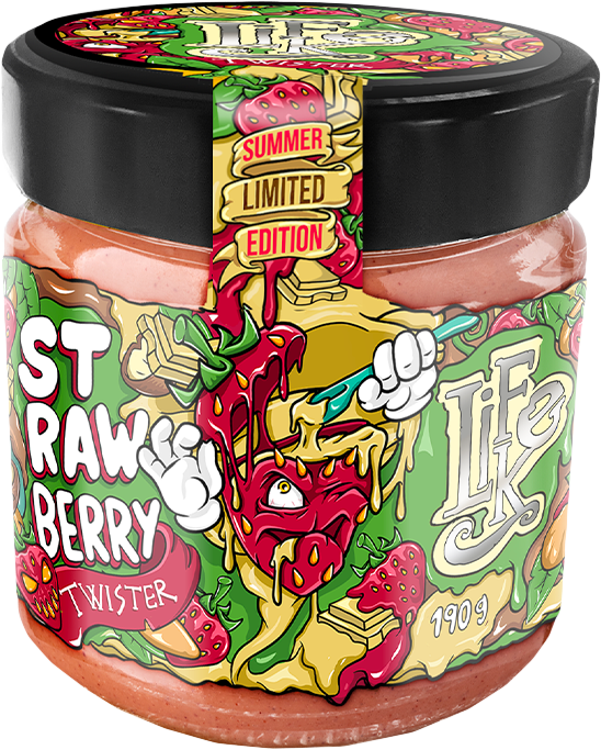 LifeLike Strawberry Twister 190 G Jahoda