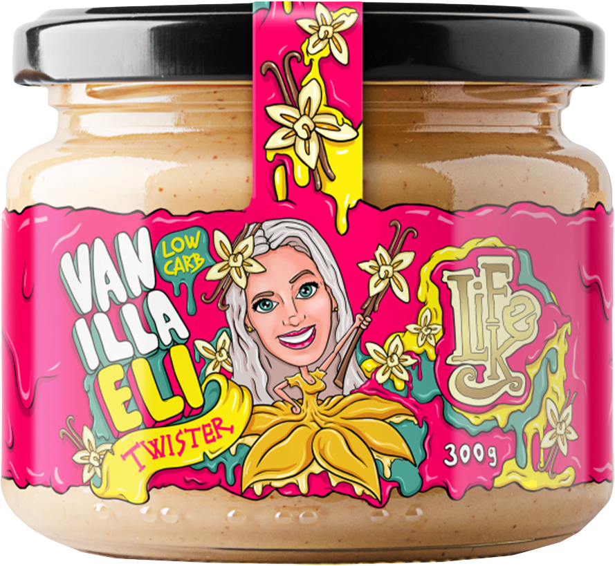 LifeLike Vanilla Eli Twister 300 g vanilkové rožky