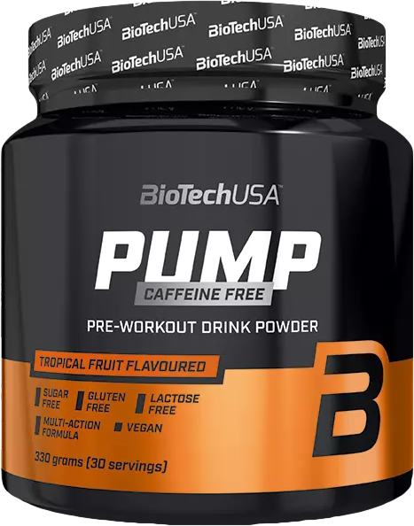 BioTech USA Pump Caffeine Free 330 g tropical
