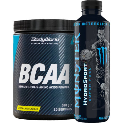 BodyWorld
BCAA 360 g + Monster HydroSport 650 ml ZADARMO