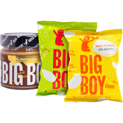 Big Boy Big Bueno ZERO + 2x Proteinové chipsy 30 g ZDARMA