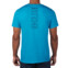 BodyWorld Mens BodyWorld Strong Feels Good t-shirt caribbean blue / blue logo