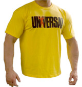 Universal Herren T-Shirt Universal '77 gelb