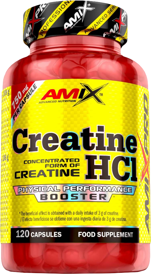 Amix Creatine HCL 120 kapslí
