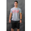 BodyWorld Mens BodyWorld STRONG Pattern t-shirt light grey