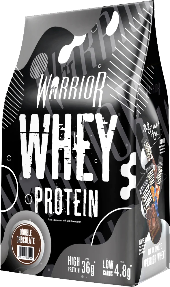 Warrior Whey Protein 2000 G Dvojitá čokoláda