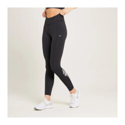 MyProtein Womens Linear Mark Training Leggings black