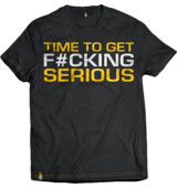 Dedicated Nutrition T-Shirt TIME TO GET SERIOUS