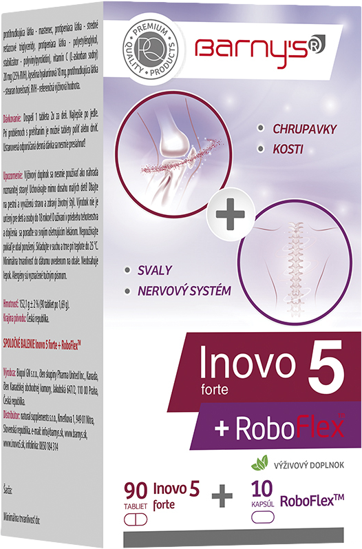 Barny ́s Barny ́s Inovo 5 forte 90 tabliet + RoboFlex 10 kapsúl
