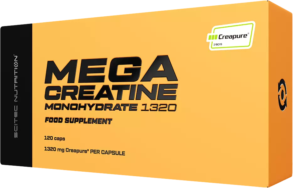 Scitec Nutrition Mega Creatine Monohydrate 1320 120 kapsułek