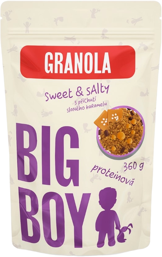 Big Boy Protein granola Édes és sós 360 g sweet & salty ECO változat