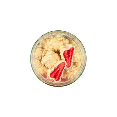 Big Boy Strawberries in white chocolate @kamilasikl 120 g