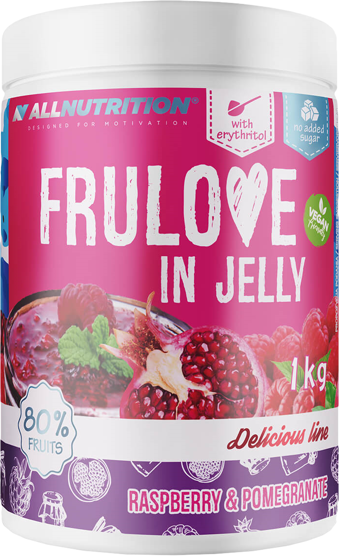 ALLNUTRITION FRULOVE in Jelly 1000 g broskev