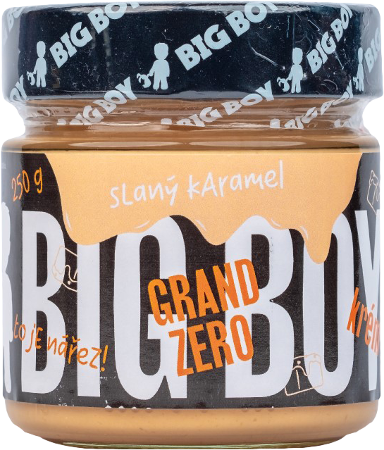 Big Boy Grand Zero Suolakaramelli 250 g maapähkinät-suolattu kinuski
