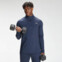 MyProtein Mens Repeat Mark Graphic Training 1/4 Zip petrol blue
