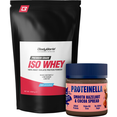 BodyWorld Iso Whey 2000 g + Proteinella 200 g ZADARMO