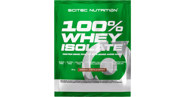 Scitec Nutrition 100% Whey Isolate 25 g čokoláda-oříšek