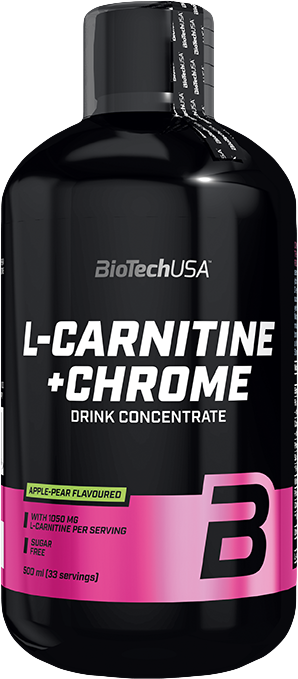 BioTech USA L-Carnitine 35.000 mg + Chrome 500 ml narancs