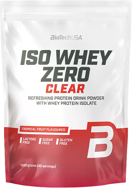 BioTech USA Iso Whey Zero Clear 1000 g mrożona herbata brzoskwiniowa