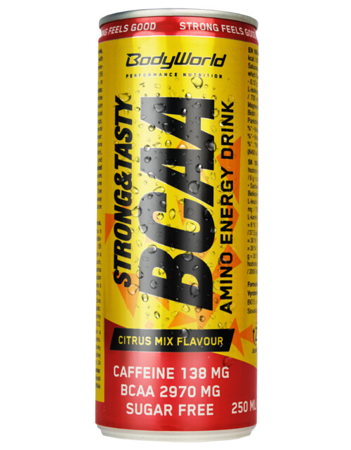 BodyWorld BCAA Amino Energy Drink 250 ml BodyWorld EU